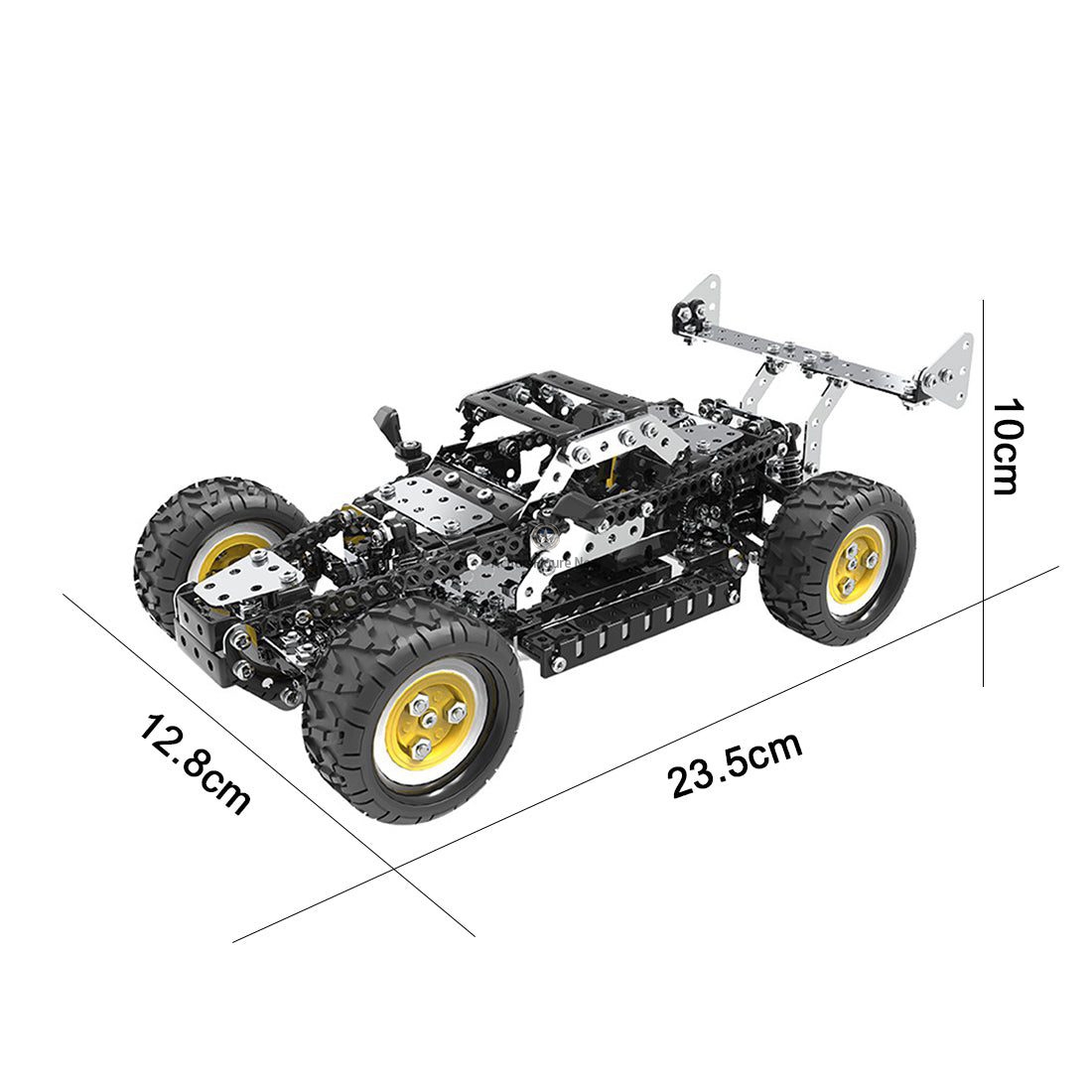 657 Pieces Stainless Steel DIY High-Speed Off-Road Vehicle Toy Car Assembly 657 Pieces Stainless Steel DIY High-Speed Off-Road Vehicle Toy Car Assembly