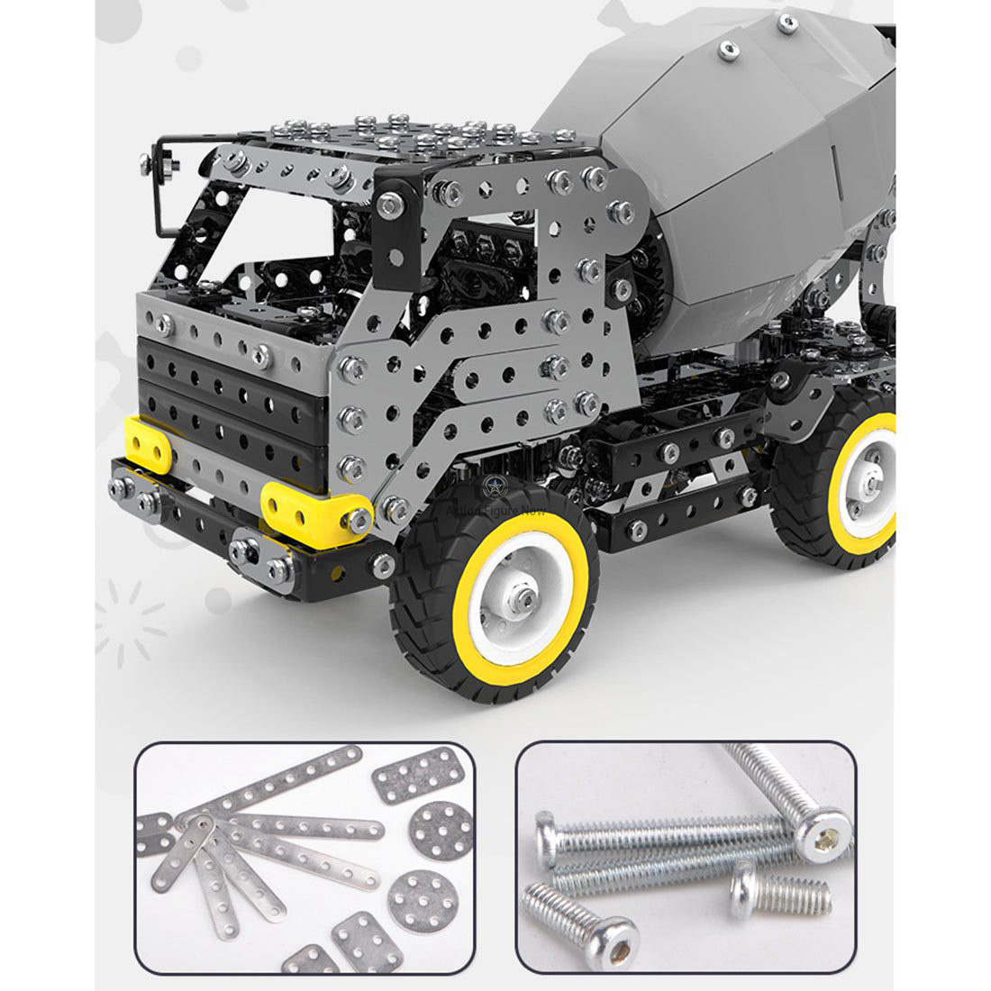 DIY 3D Metal Puzzle Cement Truck Model Kit DIY 3D Metal Puzzle Cement Truck Model Kit