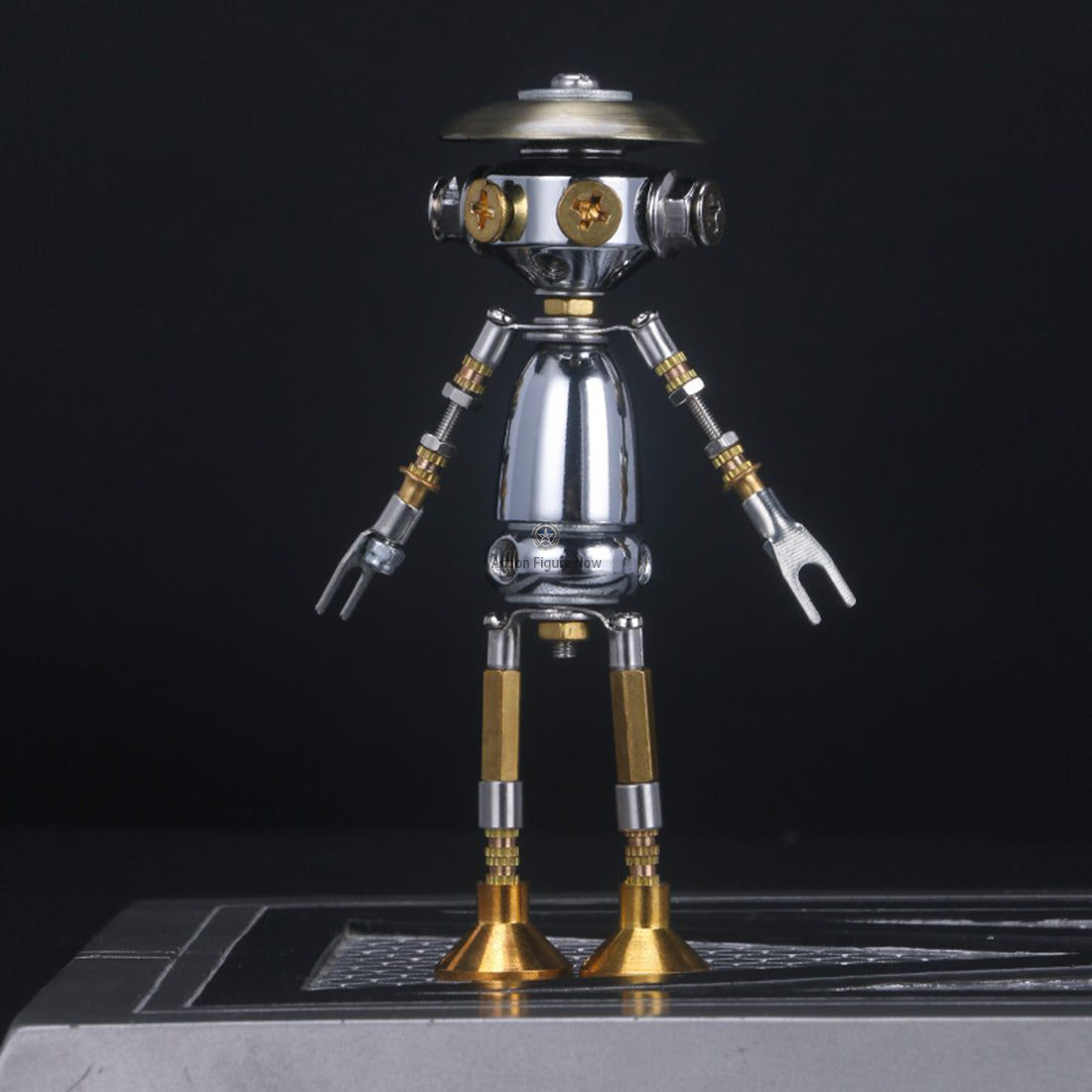 6PCS 3D Metal Mini White-Collar Mecha Office Series Model Building Kits 6PCS 3D Metal Mini White-Collar Mecha Office Series Model Building Kits