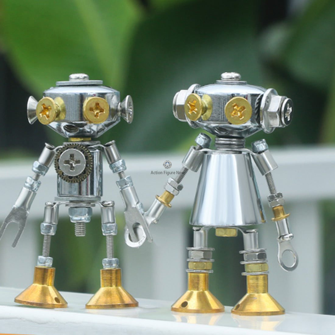 6PCS 3D Metal Mini White-Collar Mecha Office Series Model Building Kits 6PCS 3D Metal Mini White-Collar Mecha Office Series Model Building Kits