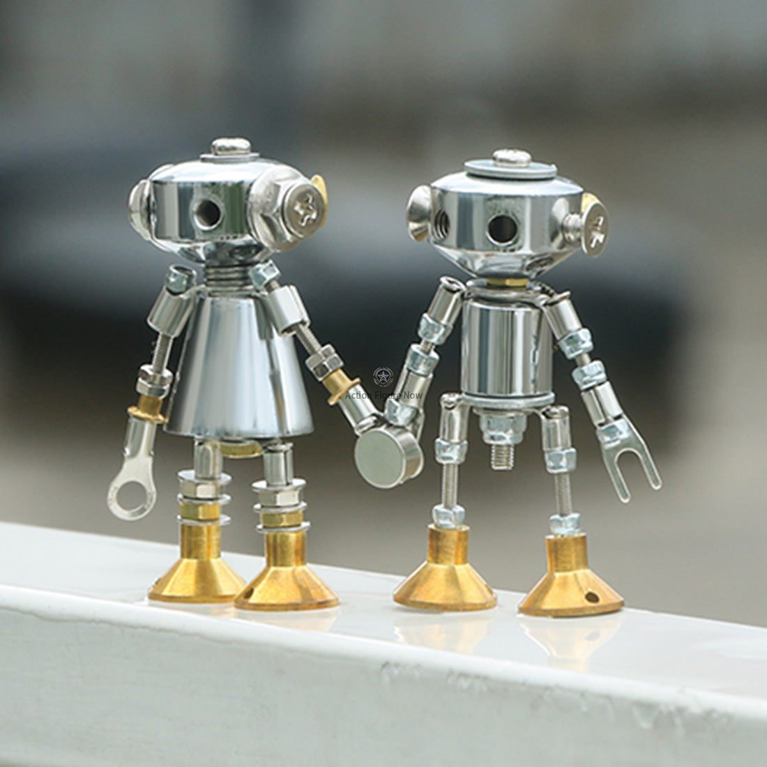 6PCS 3D Metal Mini White-Collar Mecha Office Series Model Building Kits 6PCS 3D Metal Mini White-Collar Mecha Office Series Model Building Kits