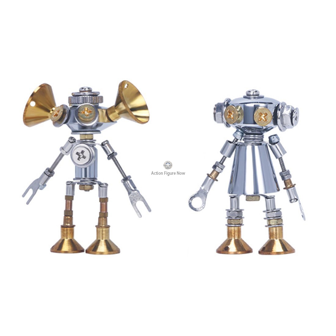 6PCS 3D Metal Mini White-Collar Mecha Office Series Model Building Kits 6PCS 3D Metal Mini White-Collar Mecha Office Series Model Building Kits