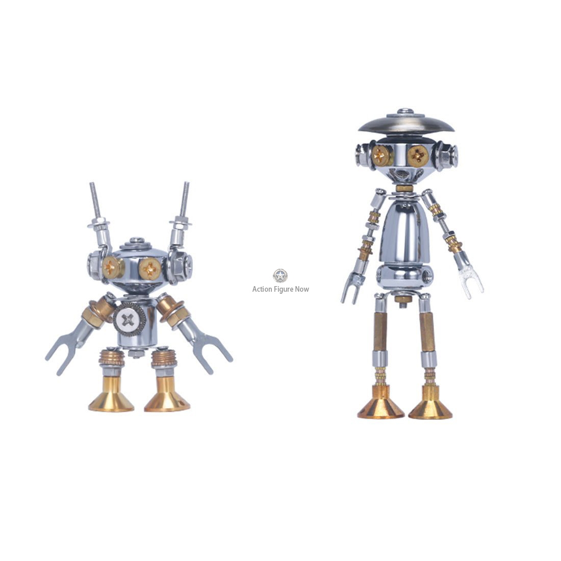 6PCS 3D Metal Mini White-Collar Mecha Office Series Model Building Kits 6PCS 3D Metal Mini White-Collar Mecha Office Series Model Building Kits