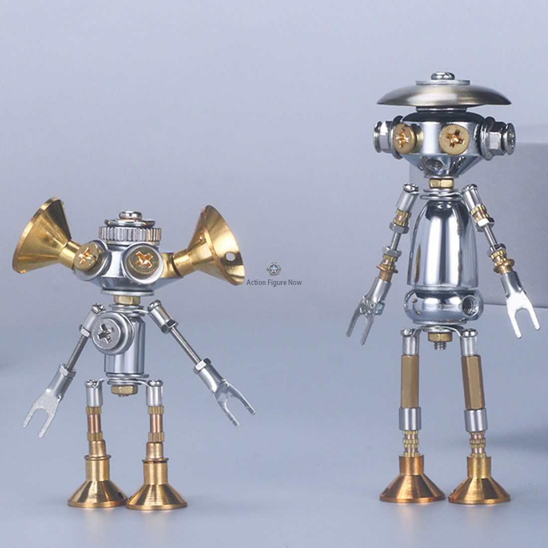 6PCS 3D Metal Mini White-Collar Mecha Office Series Model Building Kits 6PCS 3D Metal Mini White-Collar Mecha Office Series Model Building Kits