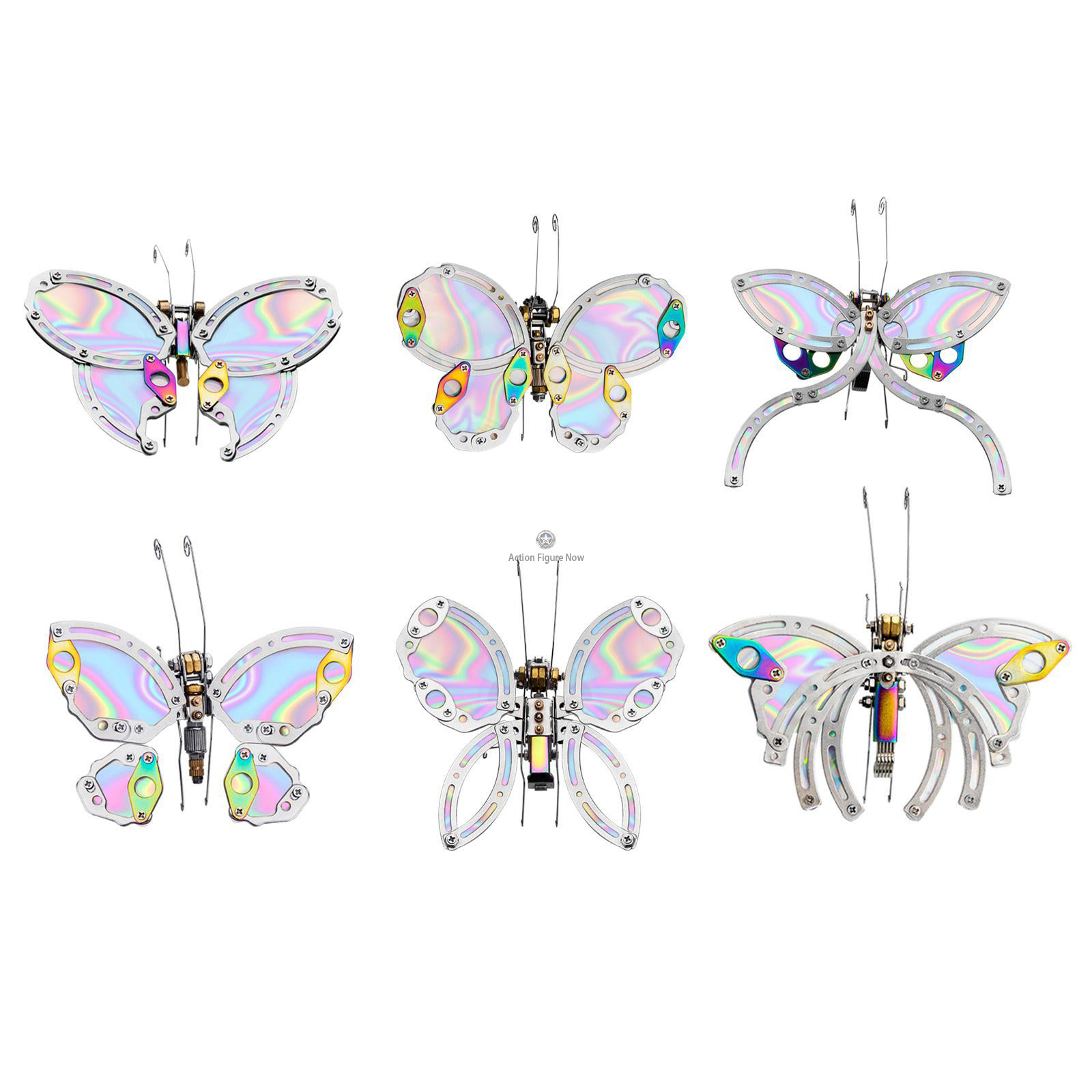 3D Steampunk Butterflies: 6-piece DIY Kit In A World of Chaos 3D Steampunk Butterflies: 6-piece DIY Kit In A World of Chaos