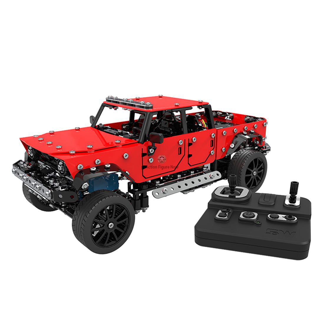 817Pcs 1:16 Stainless Steel RC Pickup Truck Off-road Vehicle DIY Model Puzzle Kit 817Pcs 1:16 Stainless Steel RC Pickup Truck Off-road Vehicle DIY Model Puzzle Kit
