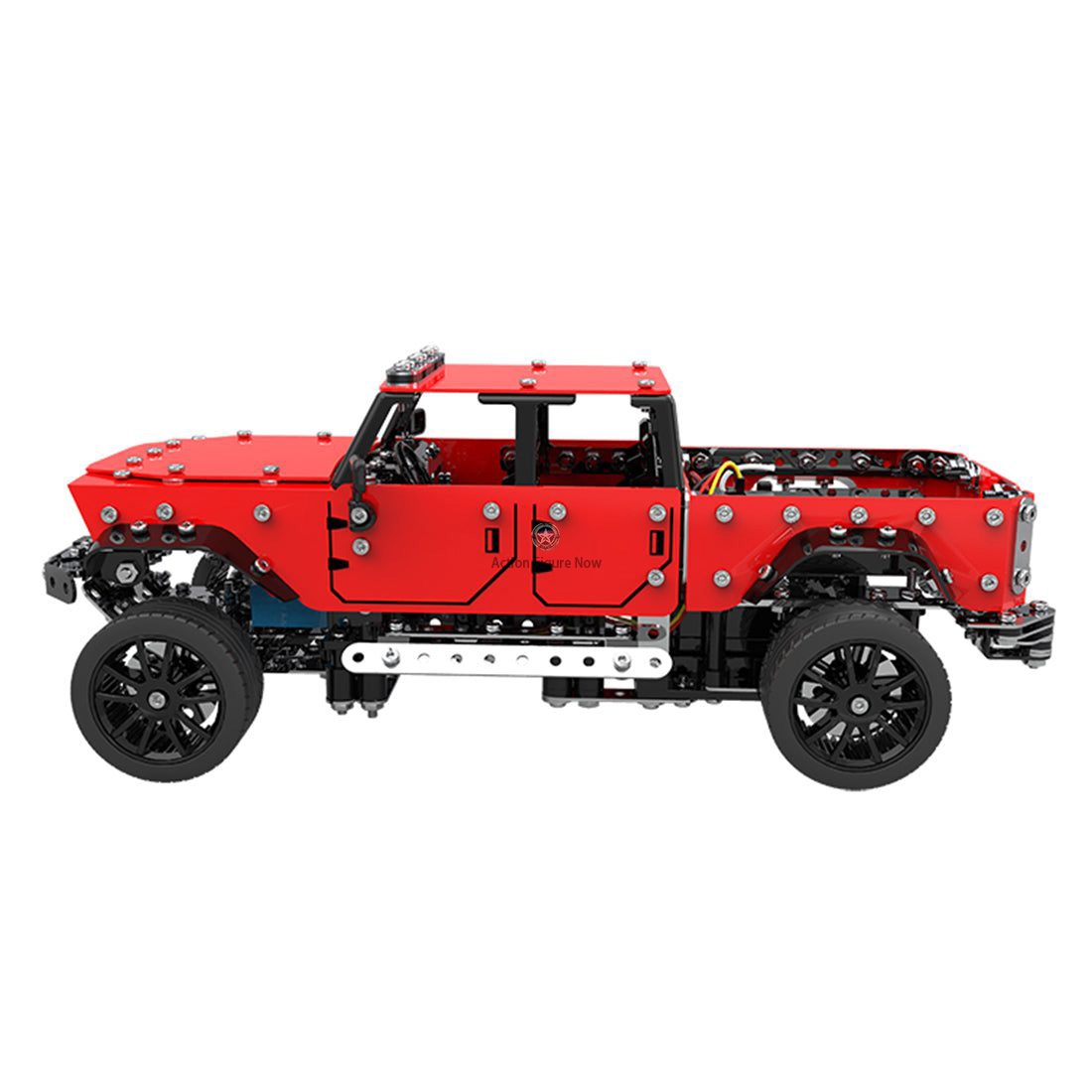 817Pcs 1:16 Stainless Steel RC Pickup Truck Off-road Vehicle DIY Model Puzzle Kit 817Pcs 1:16 Stainless Steel RC Pickup Truck Off-road Vehicle DIY Model Puzzle Kit