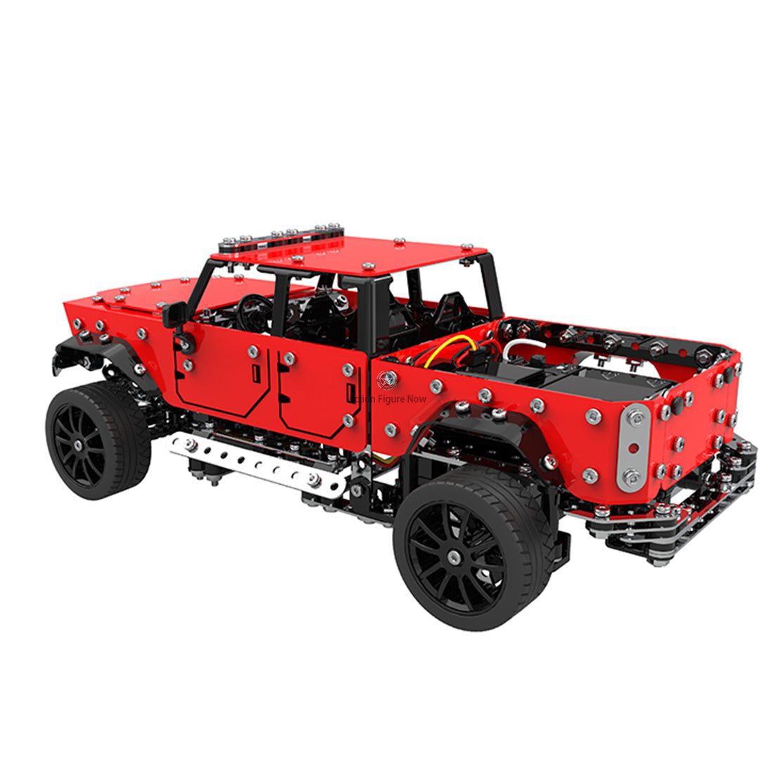 817Pcs 1:16 Stainless Steel RC Pickup Truck Off-road Vehicle DIY Model Puzzle Kit 817Pcs 1:16 Stainless Steel RC Pickup Truck Off-road Vehicle DIY Model Puzzle Kit