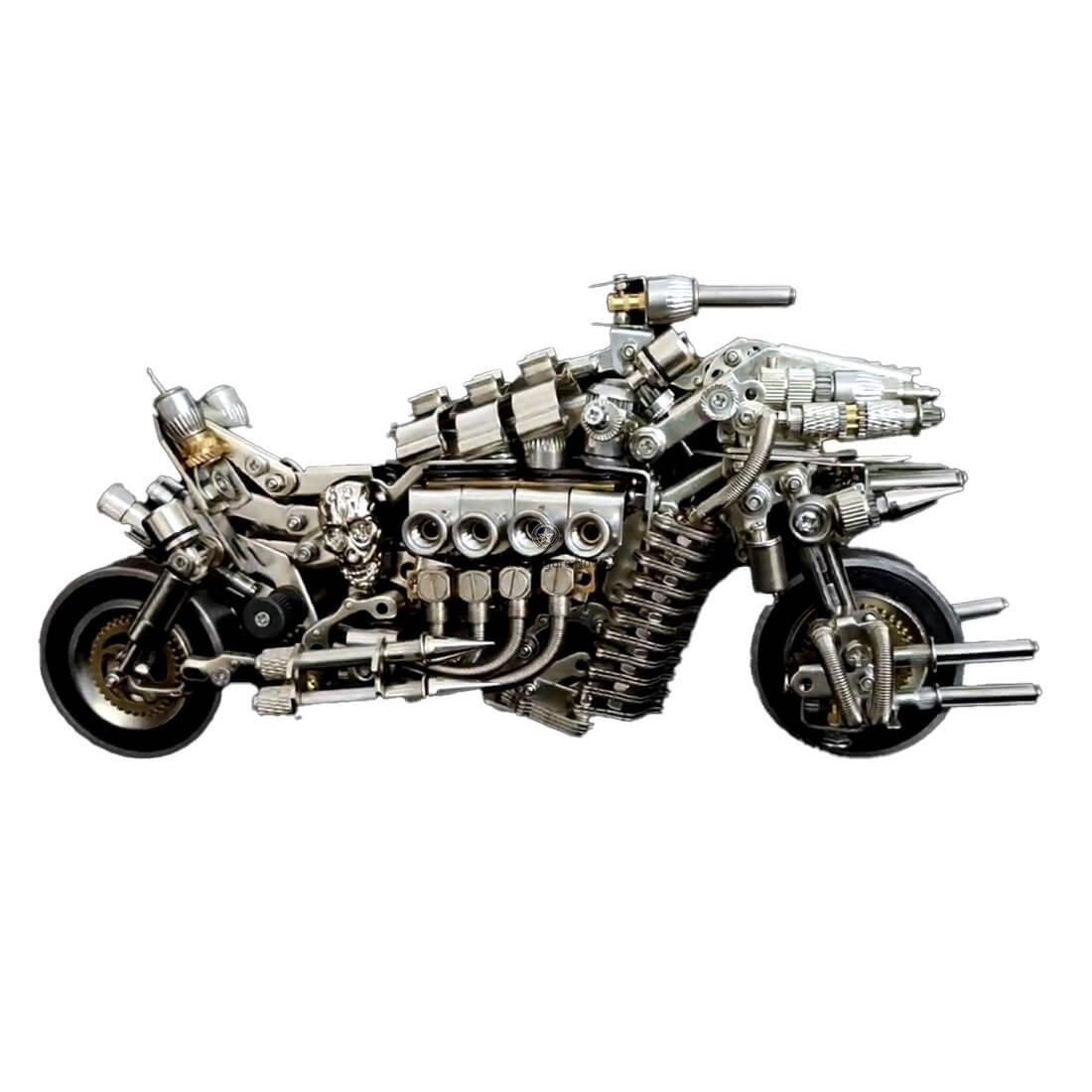 900-Piece Pursuit Motorcycle 3D Metal Puzzle Kit: Gift for Bikers and a Challenging Assembly Experience 900-Piece Pursuit Motorcycle 3D Metal Puzzle Kit: Gift for Bikers and a Challenging Assembly Experience