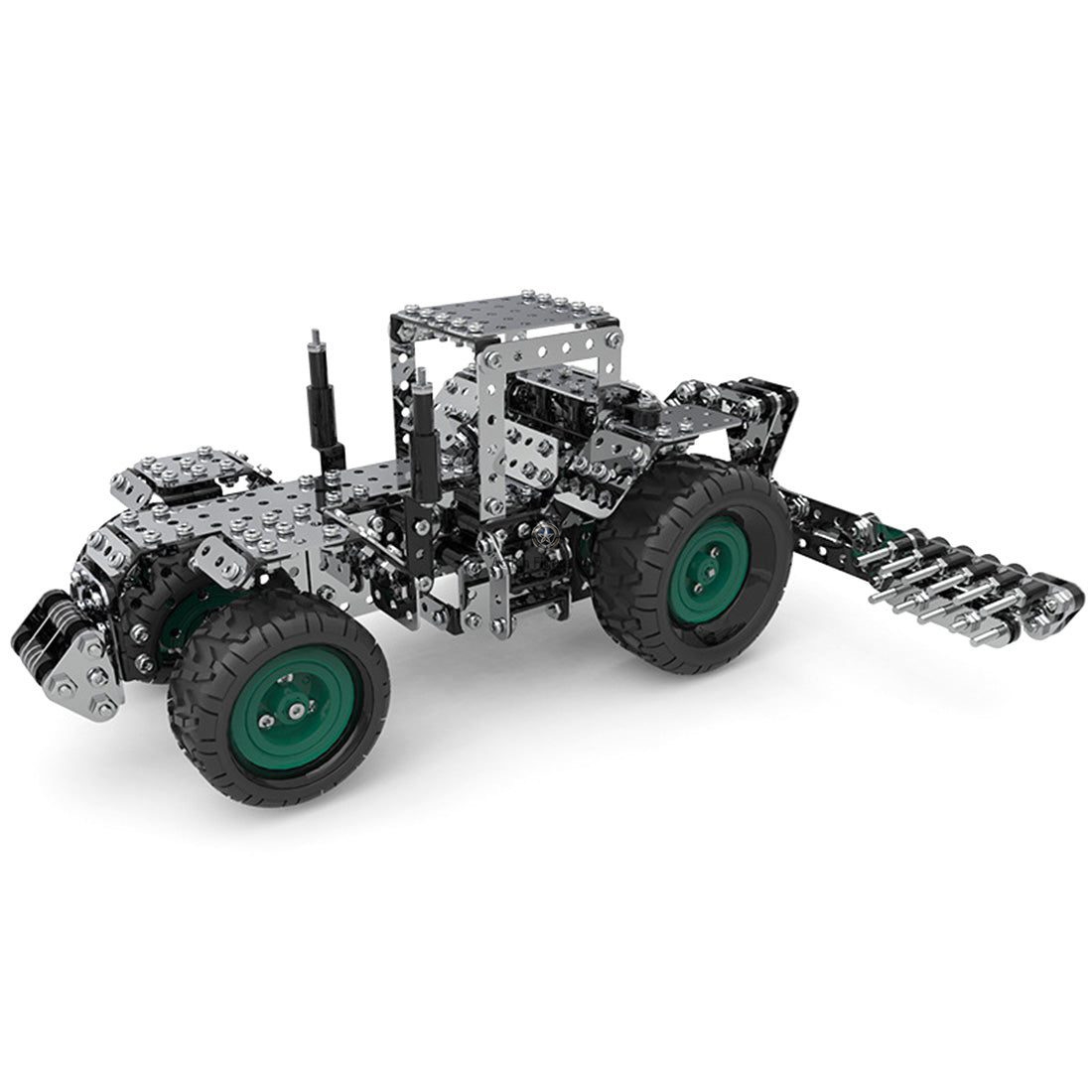 Fully Assembled Metal Gear Drive Hay Cutting Mower Model Building Kit, 910 Pieces Fully Assembled Metal Gear Drive Hay Cutting Mower Model Building Kit, 910 Pieces
