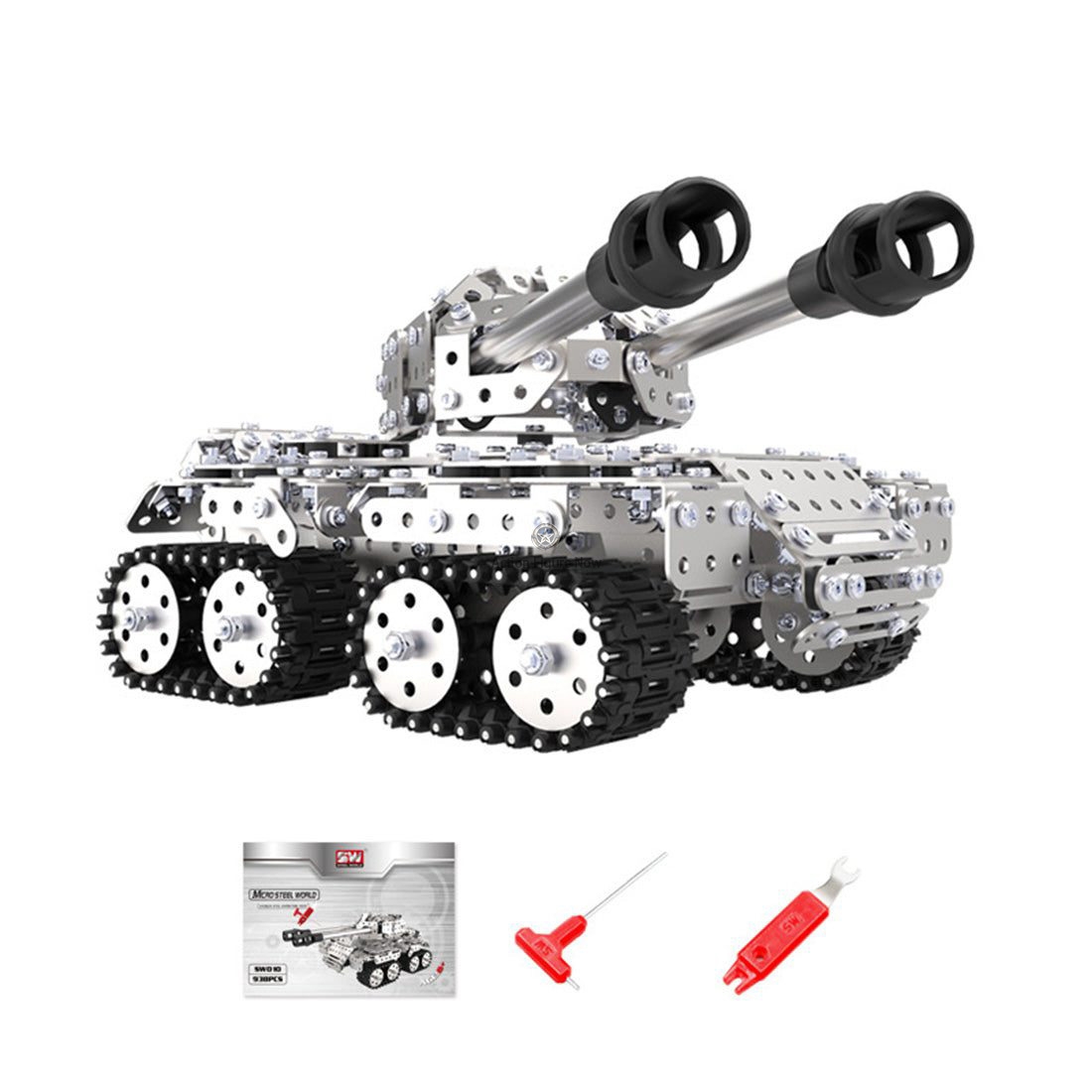 939 Pieces 3D DIY Tank Metal Model Building Kit for Adults Teens