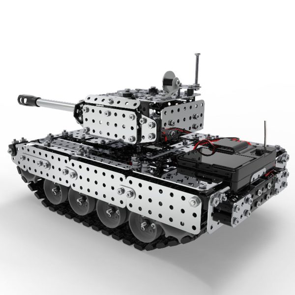 952Pcs DIY 3D Metal Tank RC Model Kit Assembly Puzzle Toy