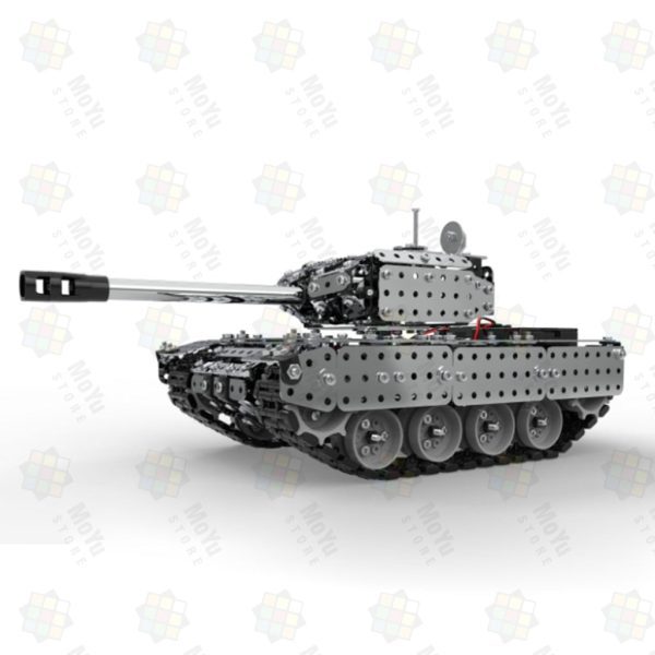 952PCS DIY Assembly 2.4G RC Tank Military Model Building Kit