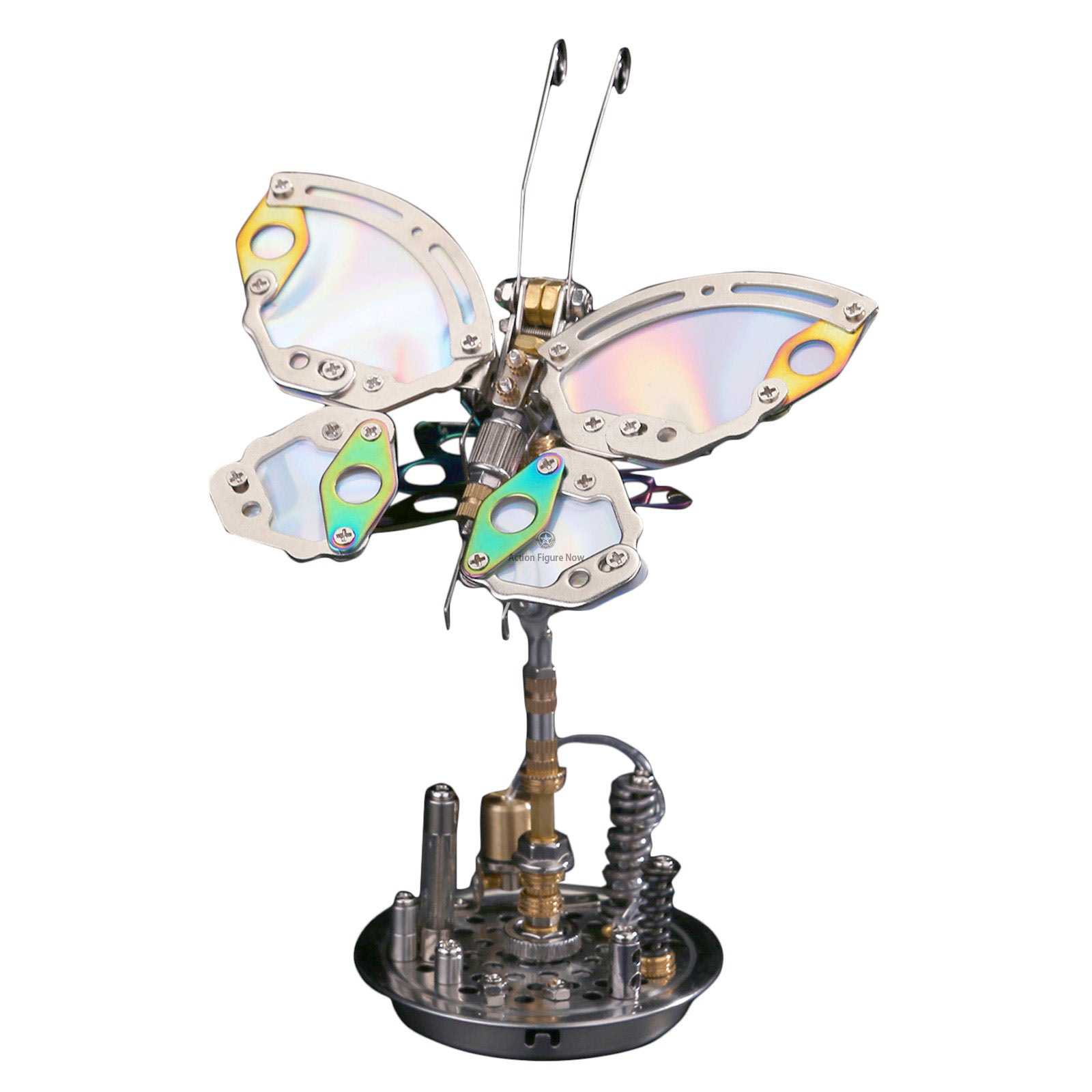 95PCS 3D Metal Assembly Model Mechanical Chaos Butterfly with Base 95PCS 3D Metal Assembly Model Mechanical Chaos Butterfly with Base