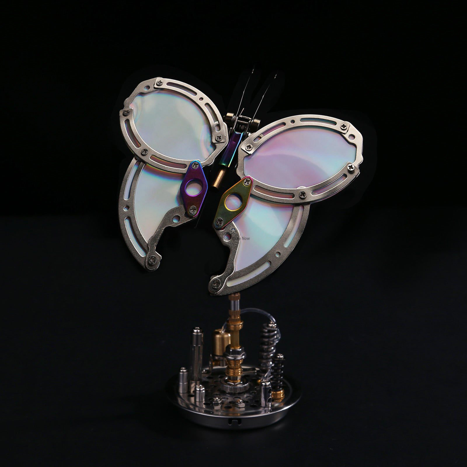 95PCS 3D Metal Assembly Model Mechanical Chaos Butterfly with Base 95PCS 3D Metal Assembly Model Mechanical Chaos Butterfly with Base