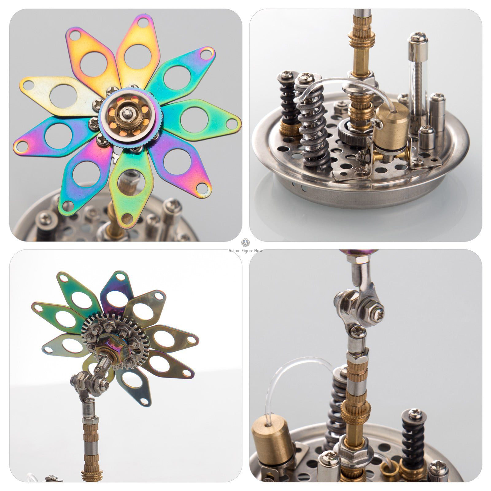 95PCS 3D Metal Assembly Model Mechanical Chaos Butterfly with Base 95PCS 3D Metal Assembly Model Mechanical Chaos Butterfly with Base