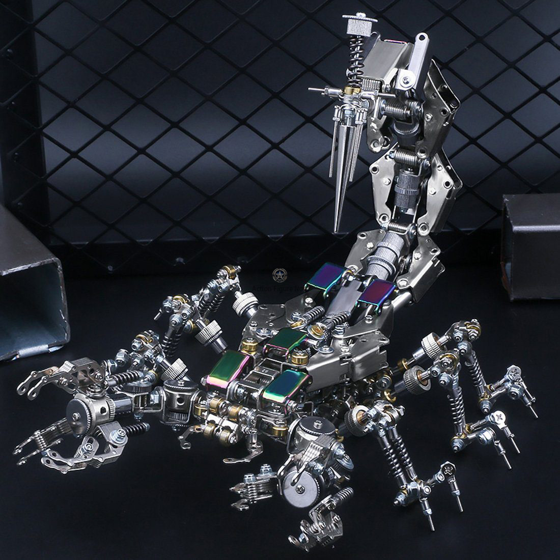 995pcs DIY 3D Metal Scorpion Model Collectible Ornaments Mechanical Puzzles for Adults Unique Metal Pieces Gift 995pcs DIY 3D Metal Scorpion Model Collectible Ornaments Mechanical Puzzles for Adults Unique Metal Pieces Gift