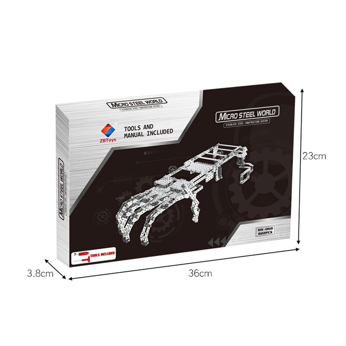 DIY Metal Screw Puzzle Kit with 822 Alloy Manipulator Assembly Pieces for Adults and Kids DIY Metal Screw Puzzle Kit with 822 Alloy Manipulator Assembly Pieces for Adults and Kids