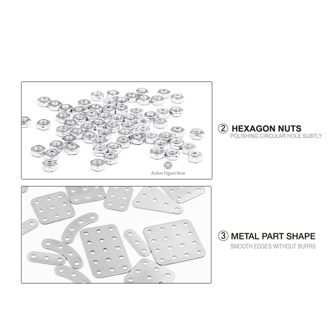 DIY Metal Screw Puzzle Kit with 822 Alloy Manipulator Assembly Pieces for Adults and Kids DIY Metal Screw Puzzle Kit with 822 Alloy Manipulator Assembly Pieces for Adults and Kids