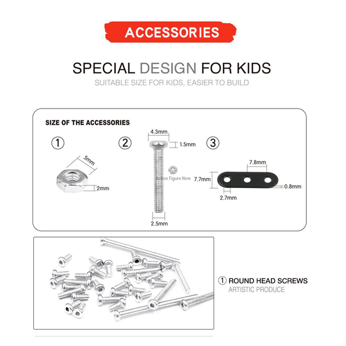 DIY Metal Screw Puzzle Kit with 822 Alloy Manipulator Assembly Pieces for Adults and Kids DIY Metal Screw Puzzle Kit with 822 Alloy Manipulator Assembly Pieces for Adults and Kids