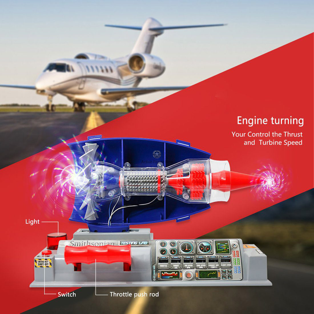 Assemble and Stimulate: DIY Aviation Turbo Turbine Jet Engine Electric Model Kit: A STEM Science Toy for Curious Minds Assemble and Stimulate: DIY Aviation Turbo Turbine Jet Engine Electric Model Kit: A STEM Science Toy for Curious Minds