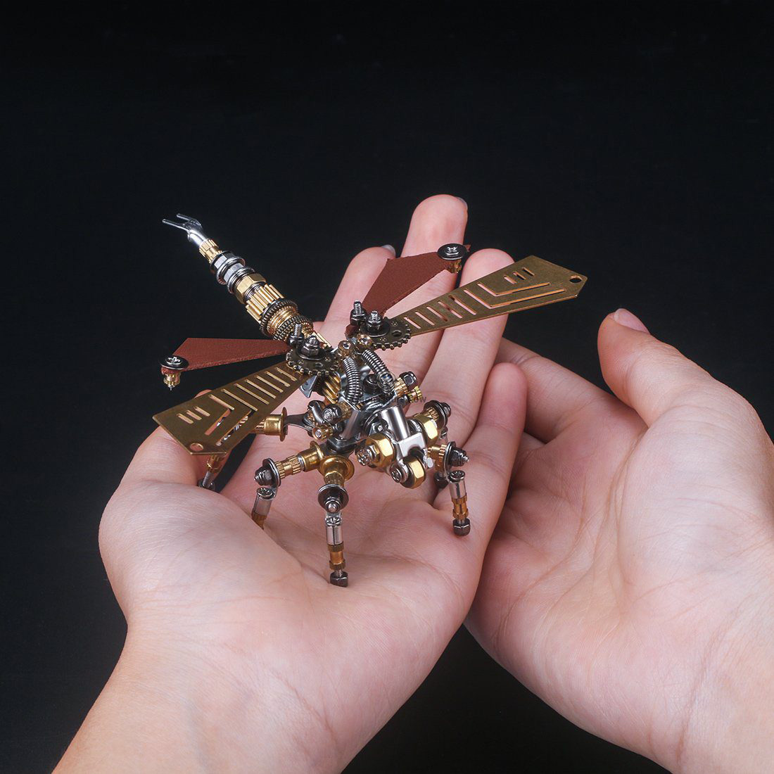 3D Metal Puzzle - DIY Mechanical Steampunk Insect Model Kit (3Pcs Blind Box) 3D Metal Puzzle - DIY Mechanical Steampunk Insect Model Kit (3Pcs Blind Box)