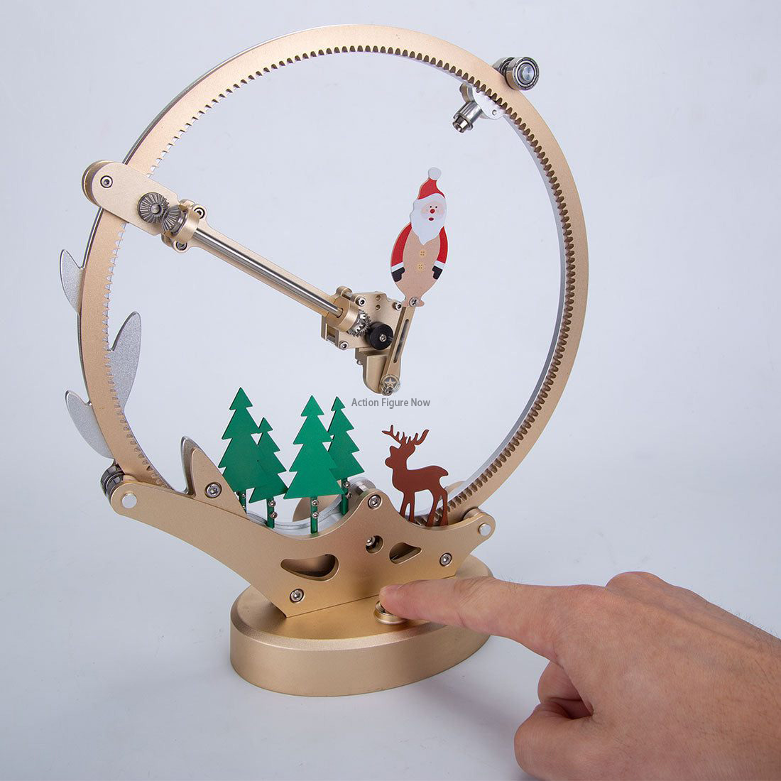 Amazing 3D Metal Puzzle: Build Your Own Santa Claus Forest