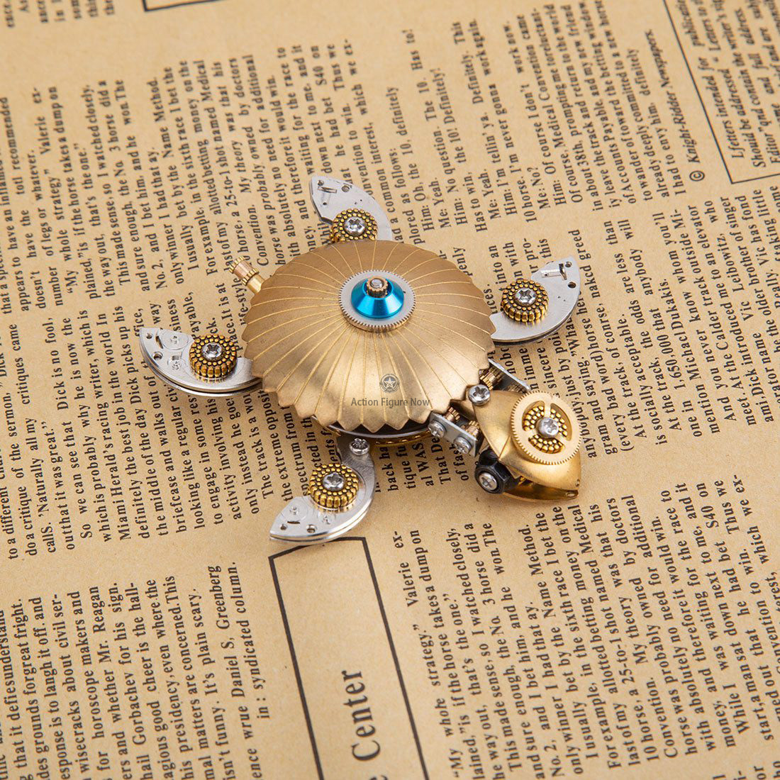 Christmas Advent Calendar with 7 Small Steampunk Sea Creatures Model Kits