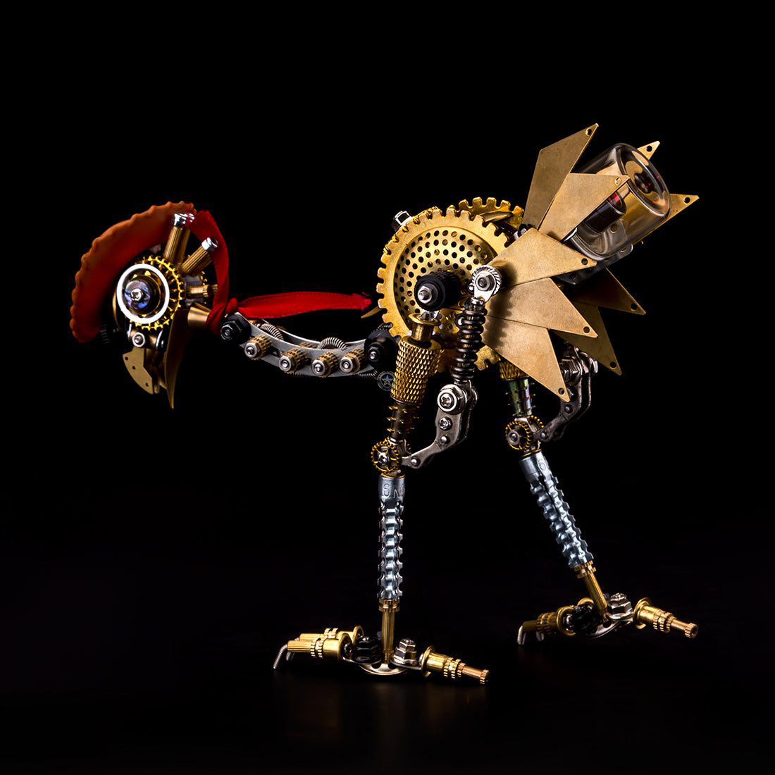 350PCS Classic Ostrich Western Cowboy 3D Metal Model Kits Steampunk Animal Building Kit 350PCS Classic Ostrich Western Cowboy 3D Metal Model Kits Steampunk Animal Building Kit