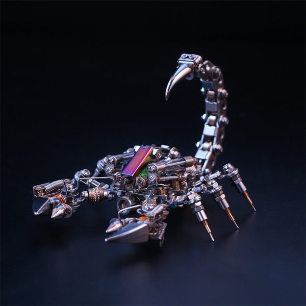 Punk Scorpion King Model: DIY 3D Metal Puzzle Kit