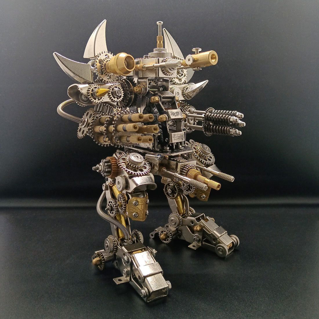 DIY 3D Metal Fighting Shooter Mecha Assembly Model Kit DIY 3D Metal Fighting Shooter Mecha Assembly Model Kit