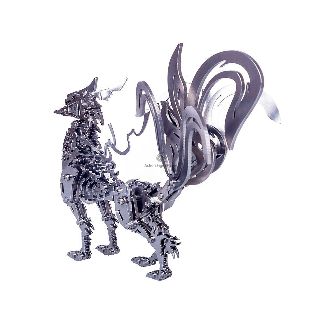 DIY 3D Metal Large Nine-tailed Fox Puzzle Model Assembly DIY 3D Metal Large Nine-tailed Fox Puzzle Model Assembly