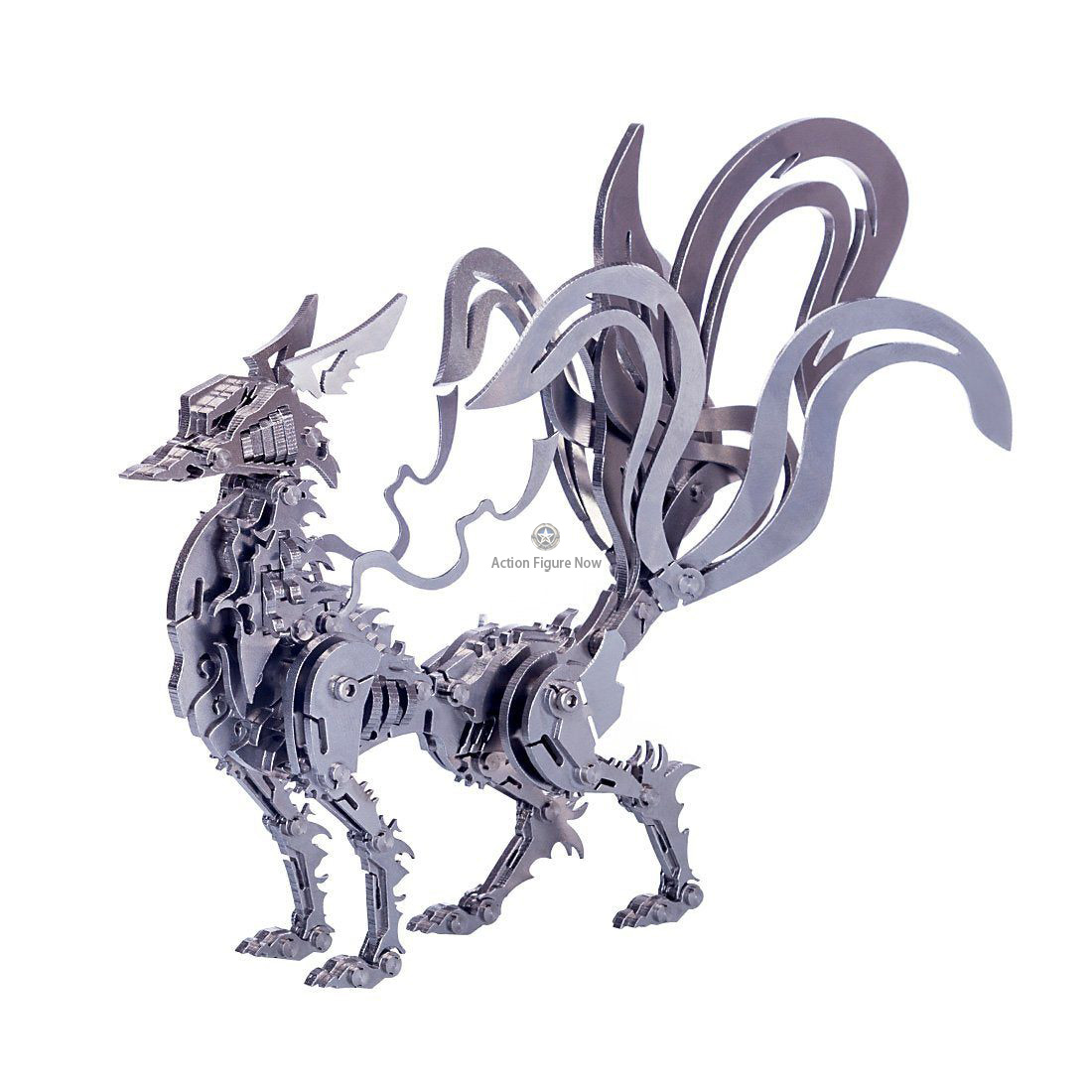 DIY 3D Metal Large Nine-tailed Fox Puzzle Model Assembly DIY 3D Metal Large Nine-tailed Fox Puzzle Model Assembly