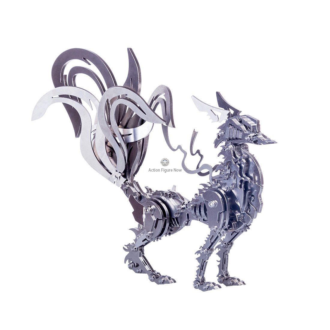 DIY 3D Metal Large Nine-tailed Fox Puzzle Model Assembly DIY 3D Metal Large Nine-tailed Fox Puzzle Model Assembly