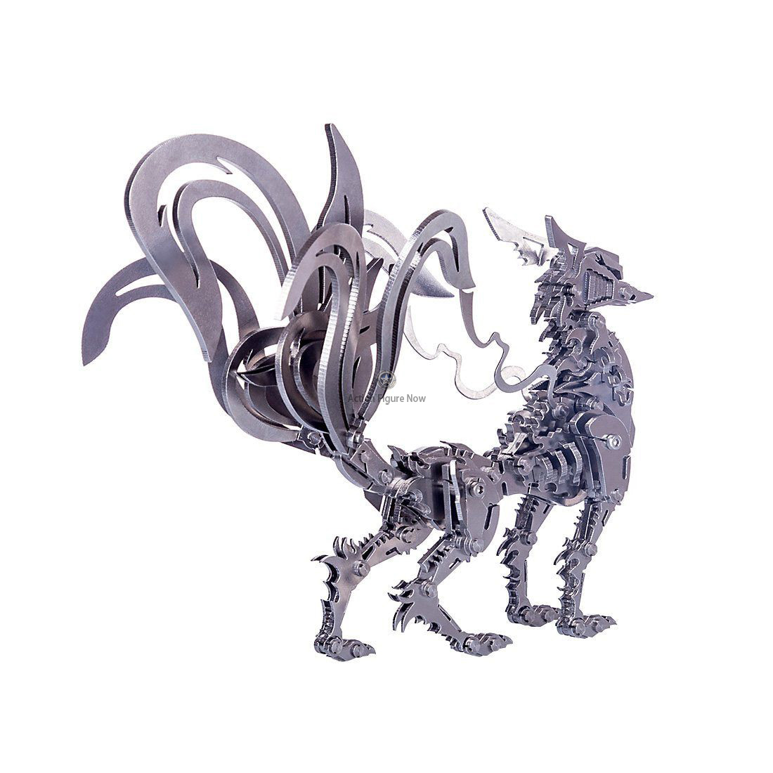 DIY 3D Metal Large Nine-tailed Fox Puzzle Model Assembly DIY 3D Metal Large Nine-tailed Fox Puzzle Model Assembly
