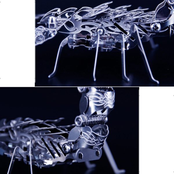 3D Metal Mini Scorpion Model Kit Assembly Puzzle