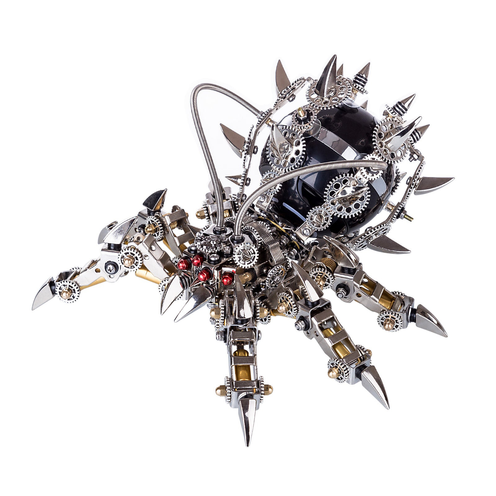 DIY 3D Metal Spider King Bluetooth Speaker Assembly Puzzle Kit DIY 3D Metal Spider King Bluetooth Speaker Assembly Puzzle Kit
