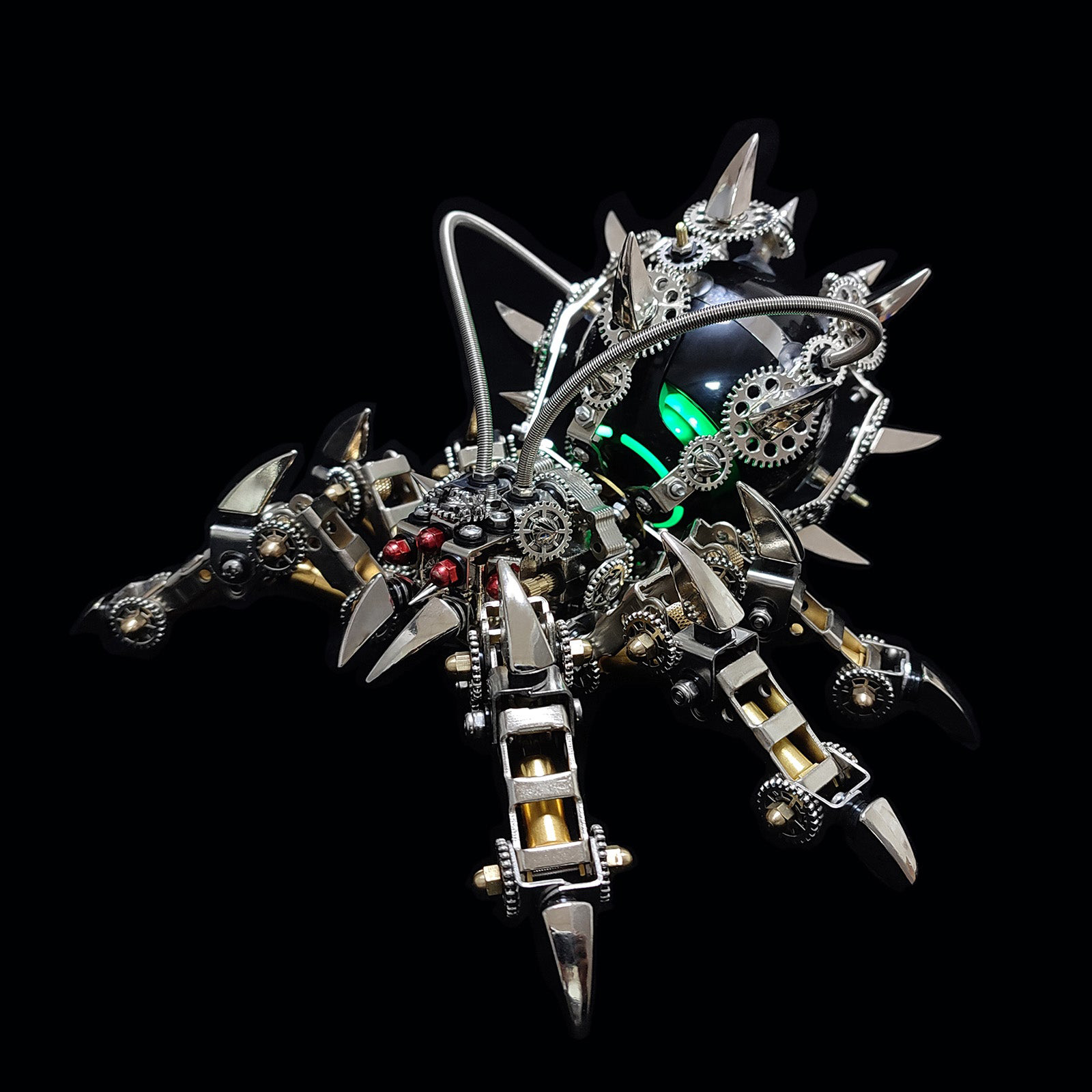 DIY 3D Metal Spider King Bluetooth Speaker Assembly Puzzle Kit DIY 3D Metal Spider King Bluetooth Speaker Assembly Puzzle Kit