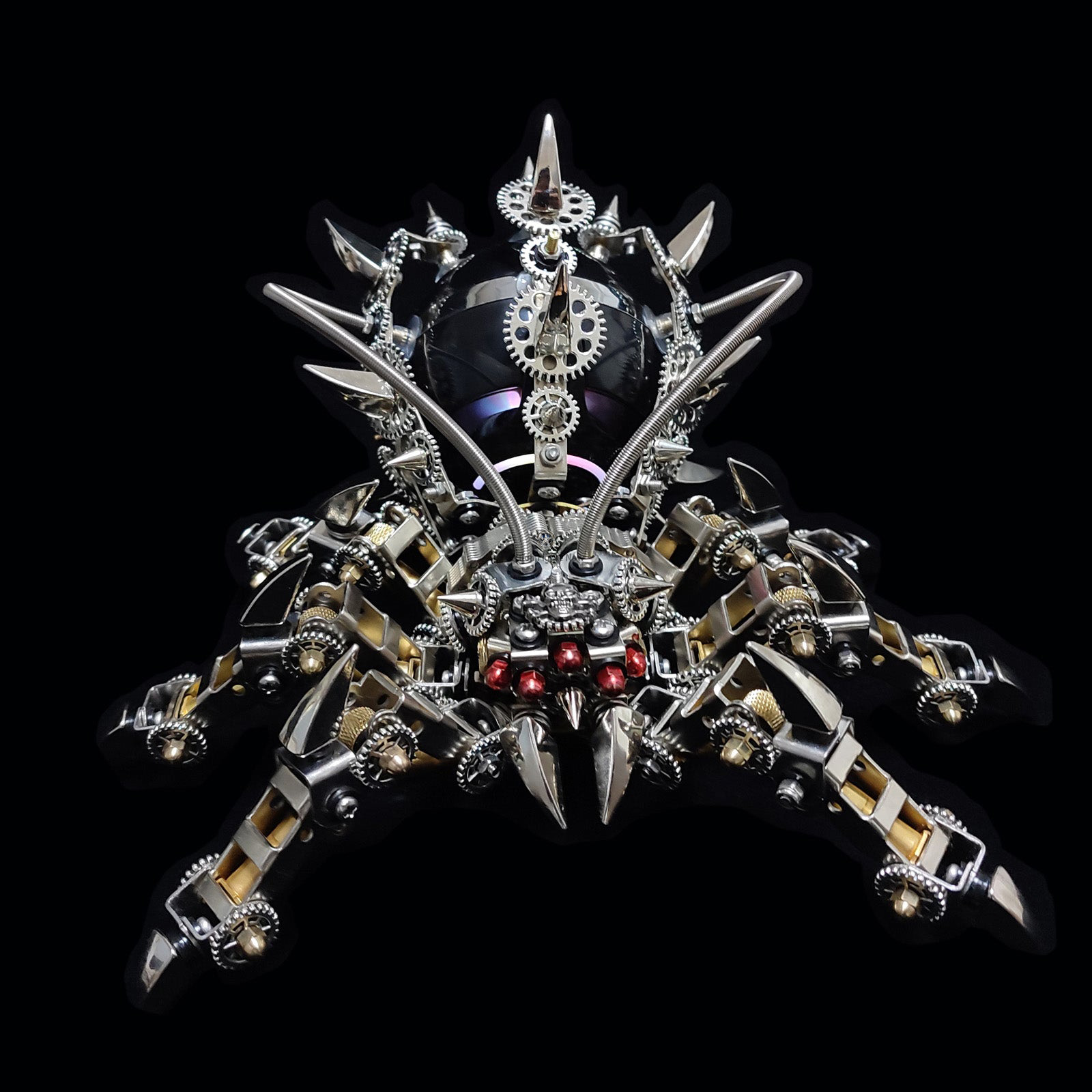 DIY 3D Metal Spider King Bluetooth Speaker Assembly Puzzle Kit DIY 3D Metal Spider King Bluetooth Speaker Assembly Puzzle Kit