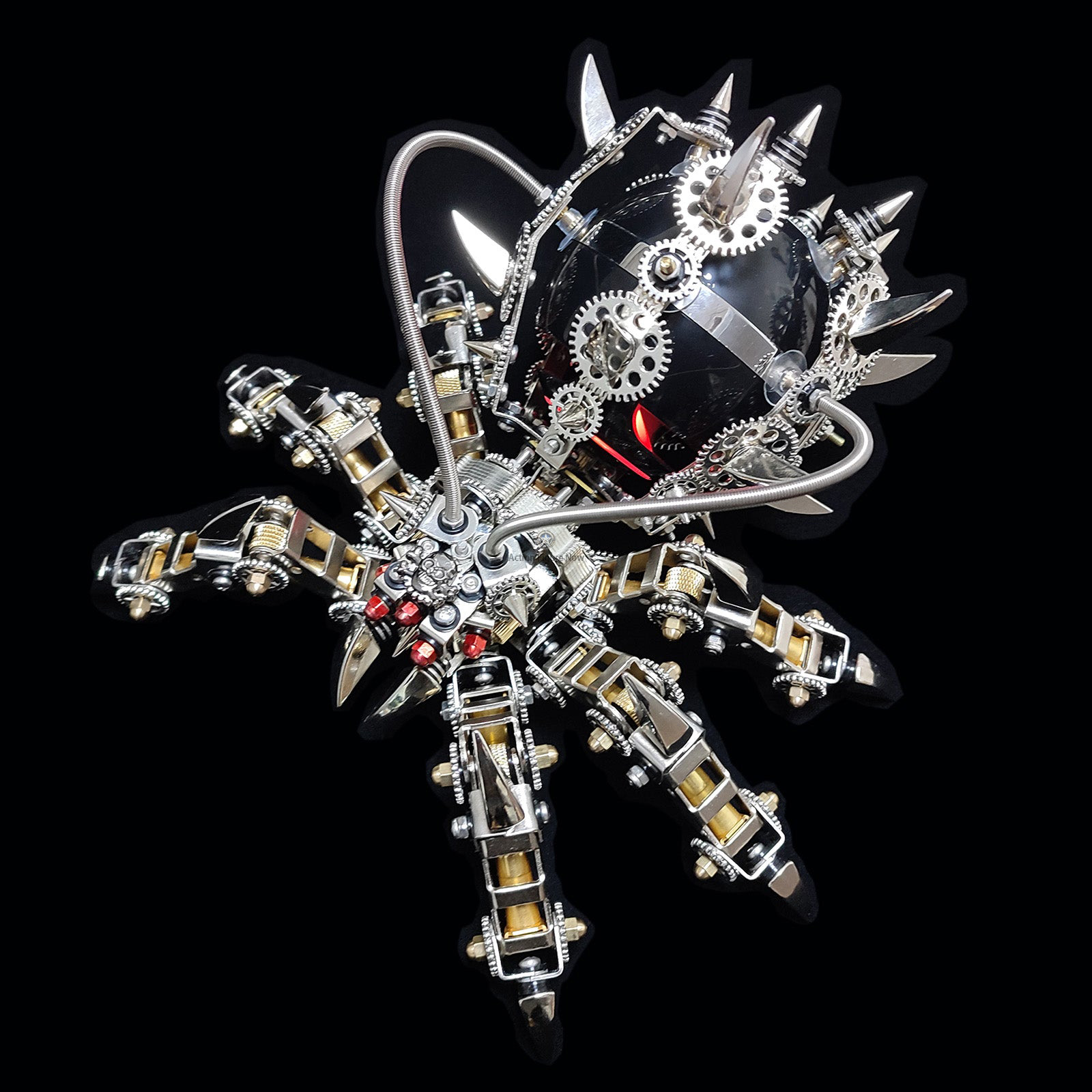 DIY 3D Metal Spider King Bluetooth Speaker Assembly Puzzle Kit DIY 3D Metal Spider King Bluetooth Speaker Assembly Puzzle Kit