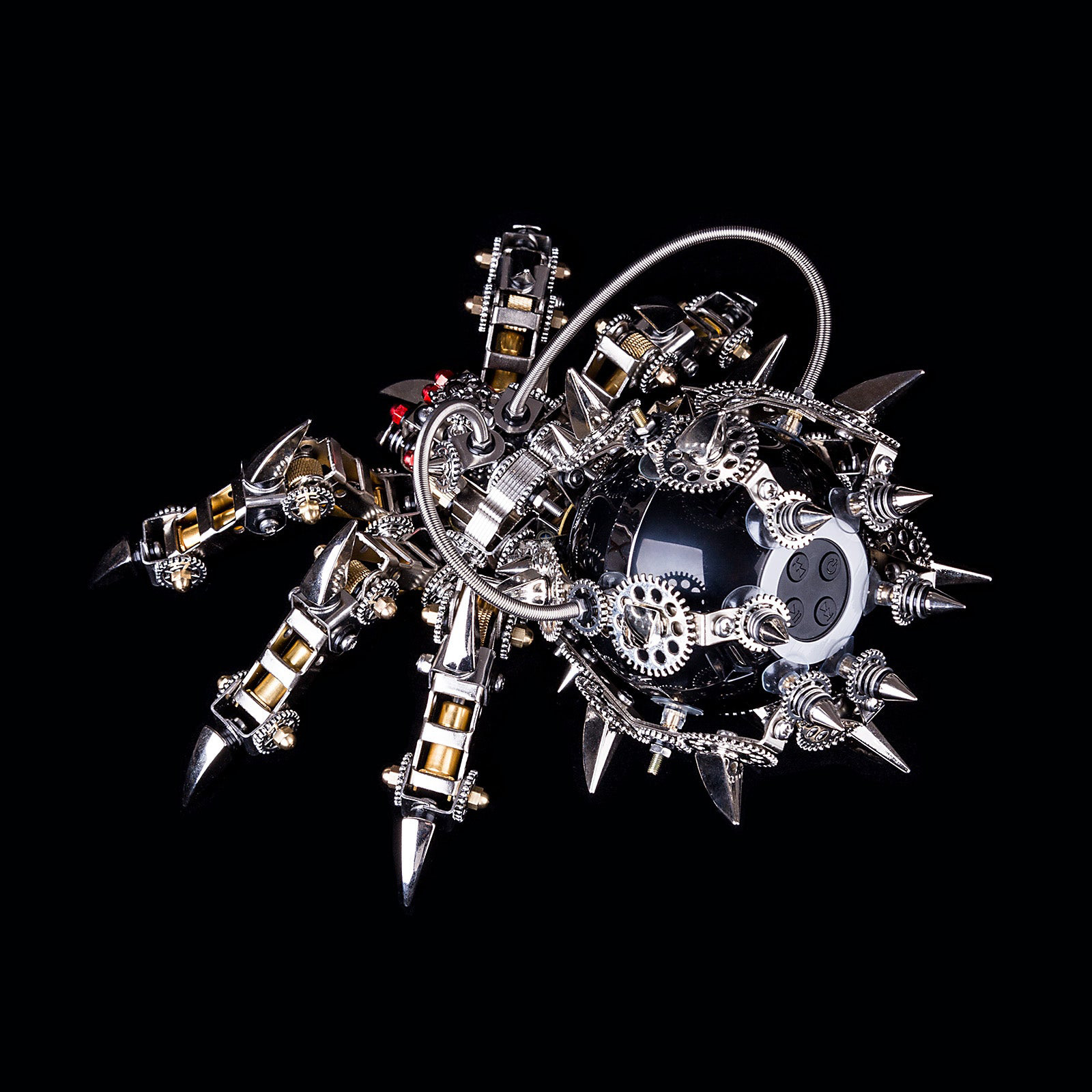 DIY 3D Metal Spider King Bluetooth Speaker Assembly Puzzle Kit DIY 3D Metal Spider King Bluetooth Speaker Assembly Puzzle Kit