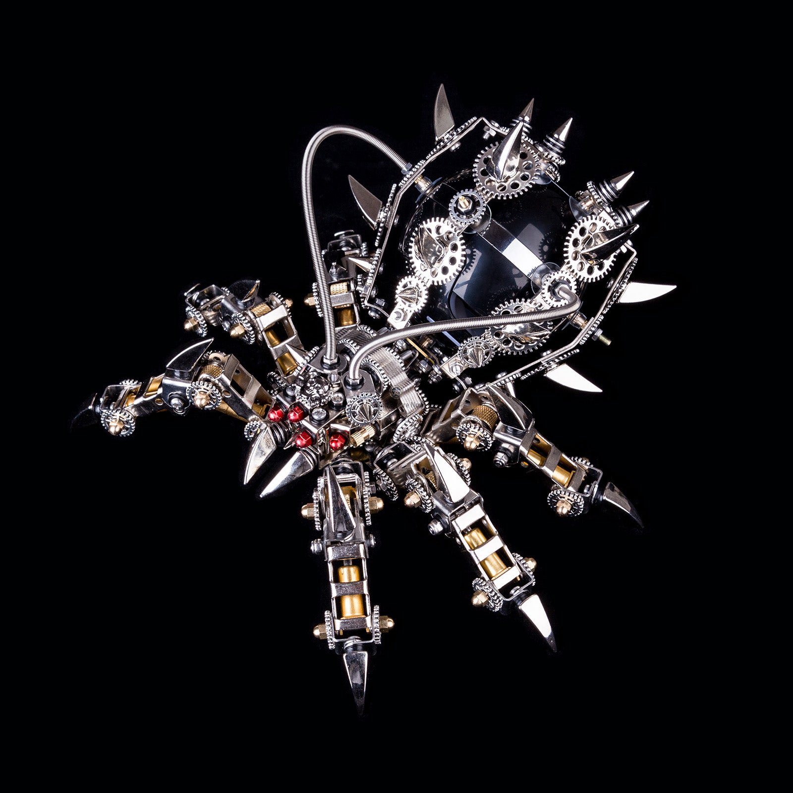 DIY 3D Metal Spider King Bluetooth Speaker Assembly Puzzle Kit DIY 3D Metal Spider King Bluetooth Speaker Assembly Puzzle Kit