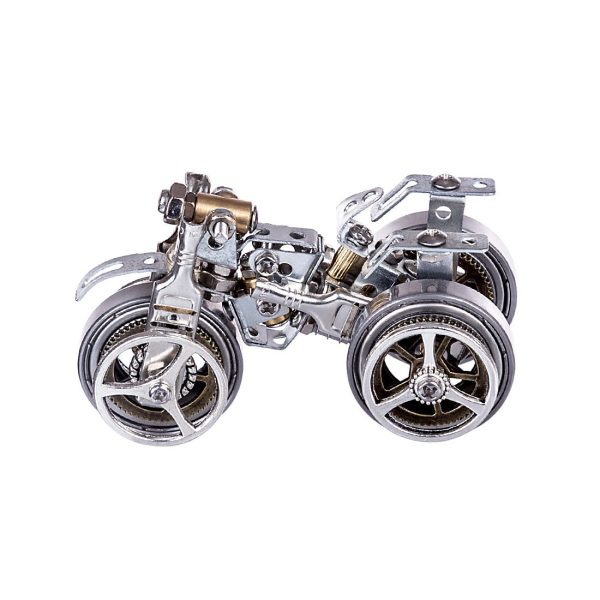 3D Metal Beach Buggy Motorcycle DIY Assembly Puzzle Model Gift