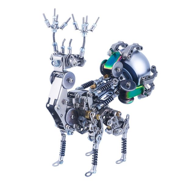 DIY 3D Metal Assembly Deer Model Puzzle Kits
