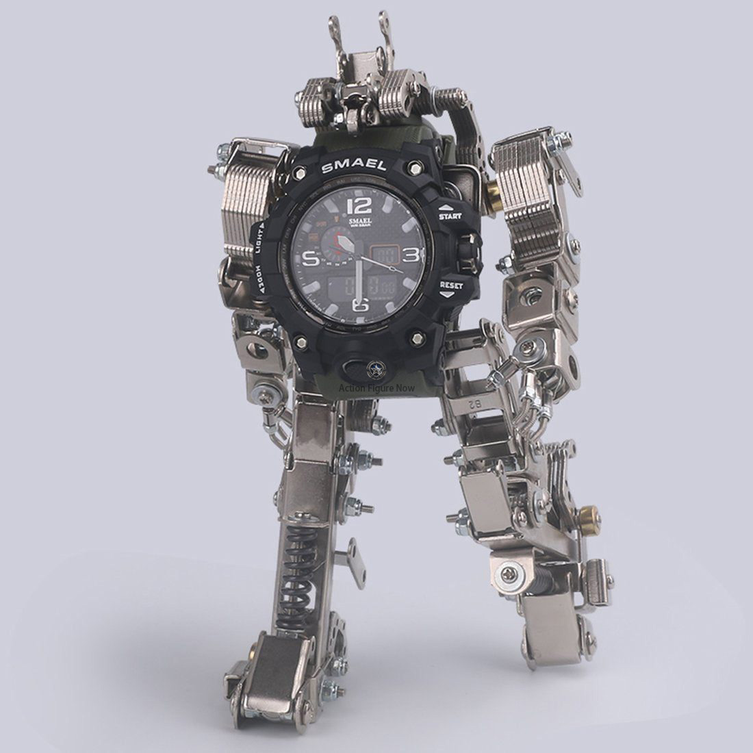 DIY Metal Robot Mecha Model 3D Puzzle Kits with Exclusive Watch DIY Metal Robot Mecha Model 3D Puzzle Kits with Exclusive Watch