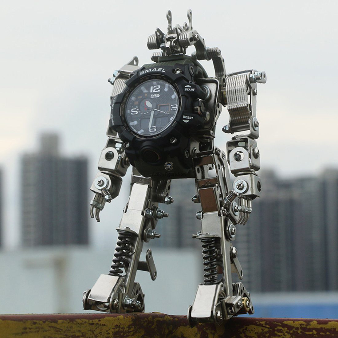 DIY Metal Robot Mecha Model 3D Puzzle Kits with Exclusive Watch DIY Metal Robot Mecha Model 3D Puzzle Kits with Exclusive Watch
