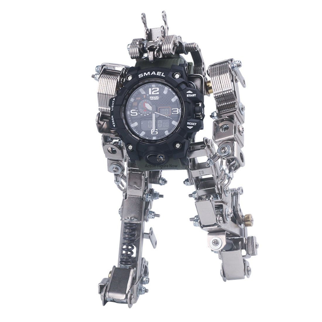 DIY Metal Robot Mecha Model 3D Puzzle Kits with Exclusive Watch DIY Metal Robot Mecha Model 3D Puzzle Kits with Exclusive Watch