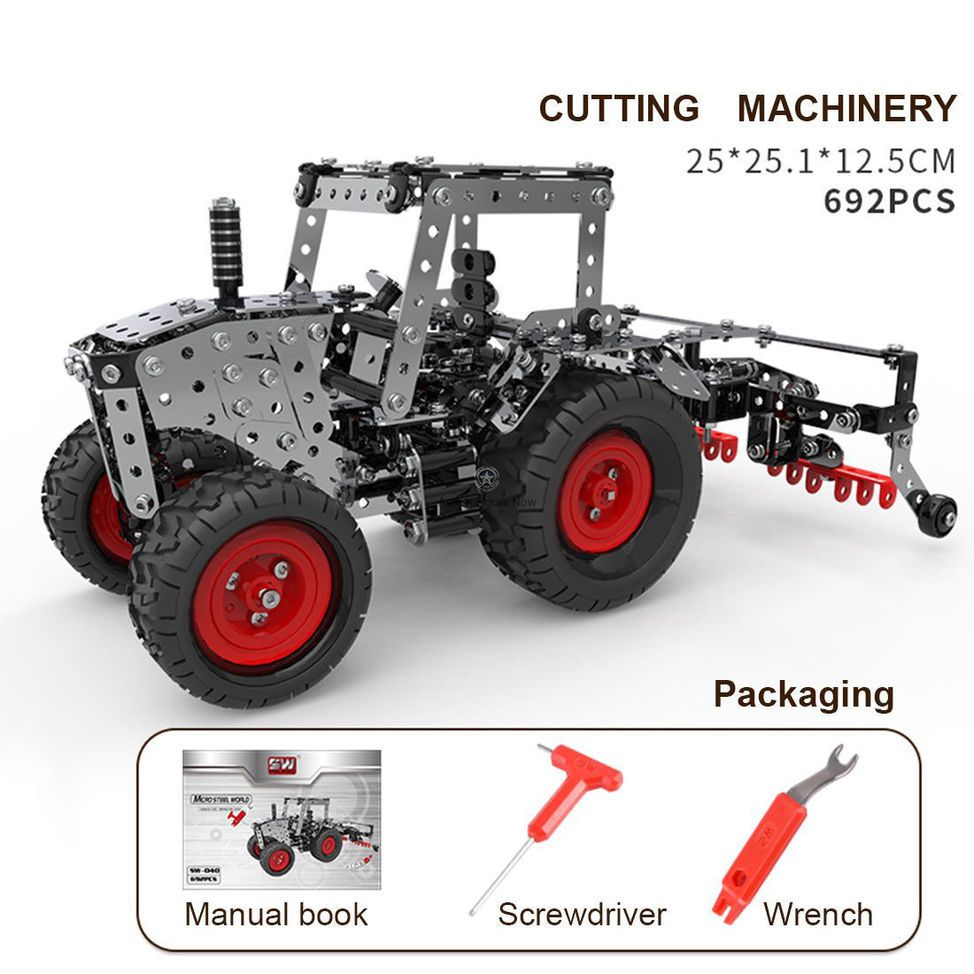 DIY Metal Farm Equipment Hand-built Model Assembly Building Kit DIY Metal Farm Equipment Hand-built Model Assembly Building Kit