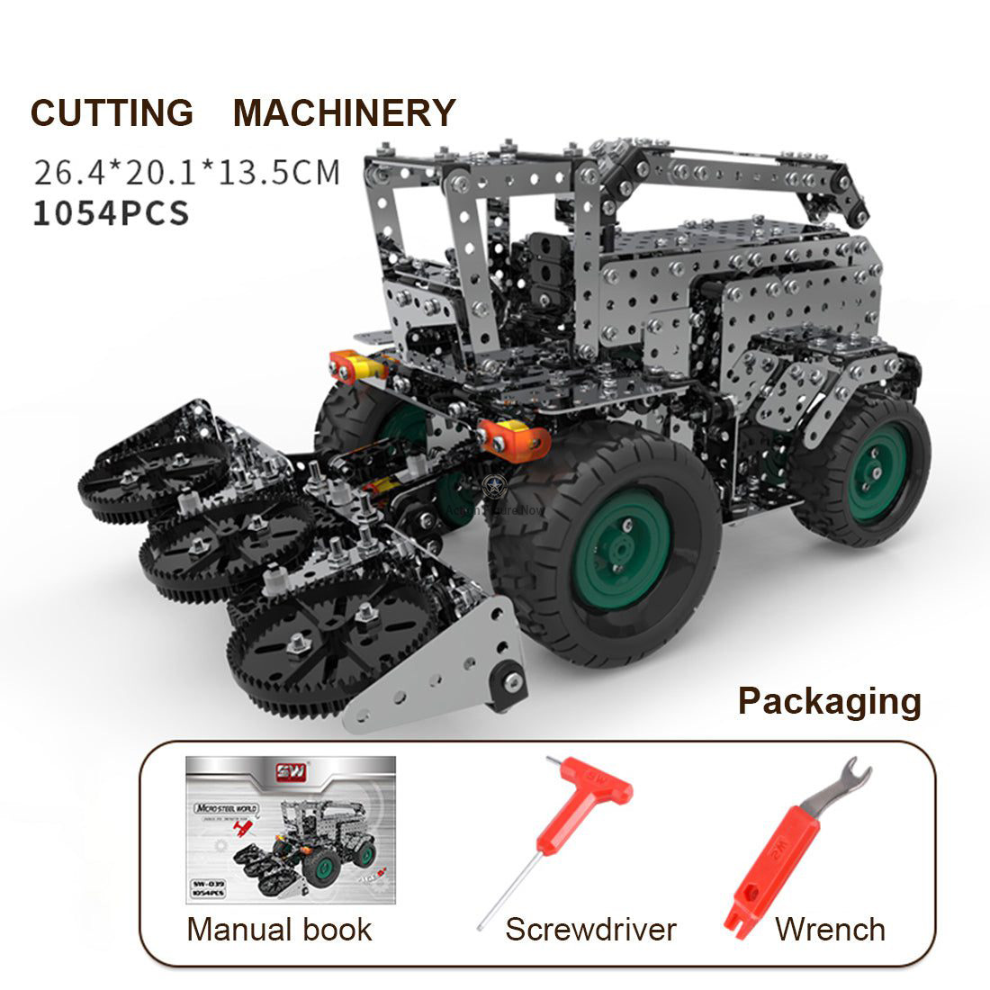 DIY Metal Farm Equipment Hand-built Model Assembly Building Kit DIY Metal Farm Equipment Hand-built Model Assembly Building Kit