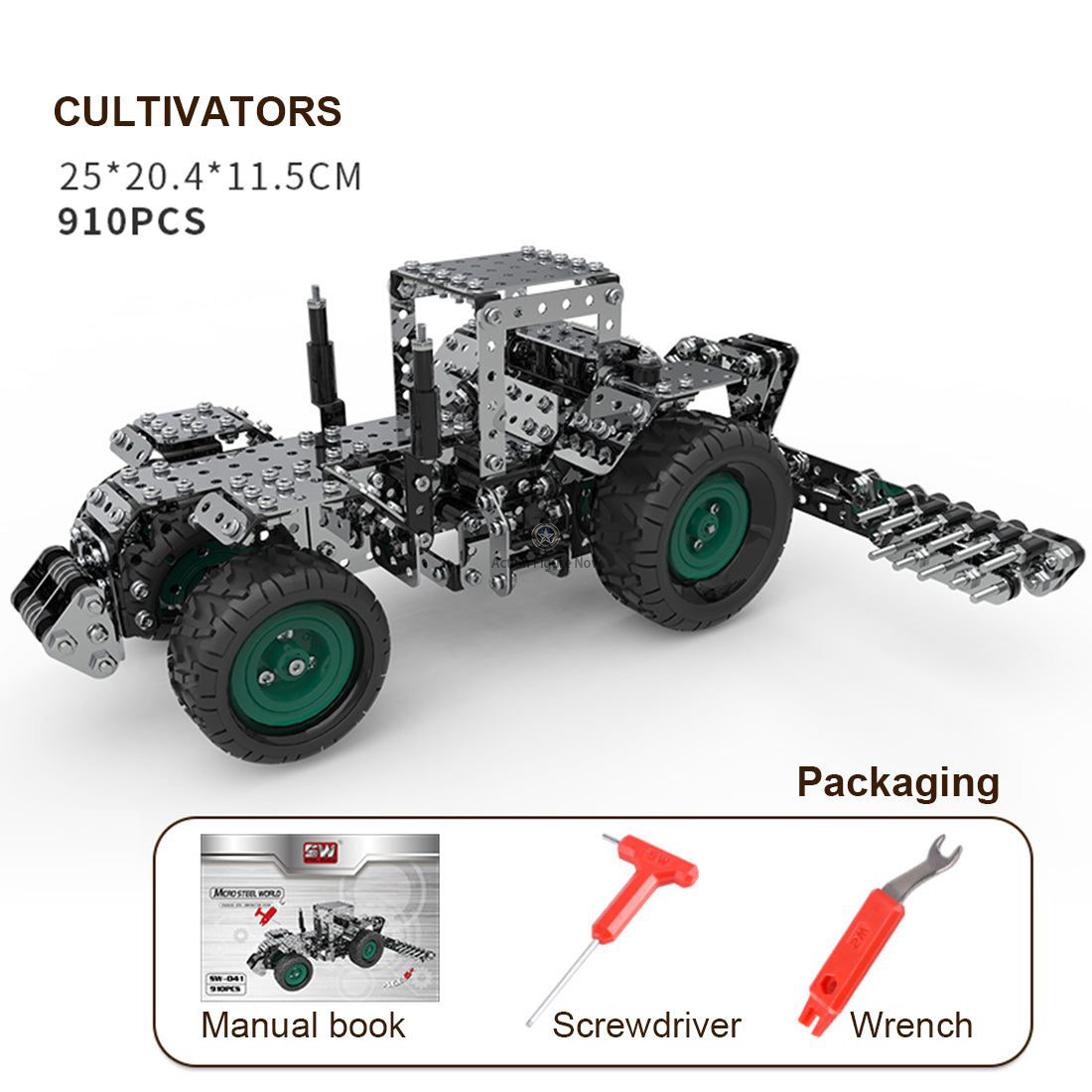 DIY Metal Farm Equipment Hand-built Model Assembly Building Kit DIY Metal Farm Equipment Hand-built Model Assembly Building Kit